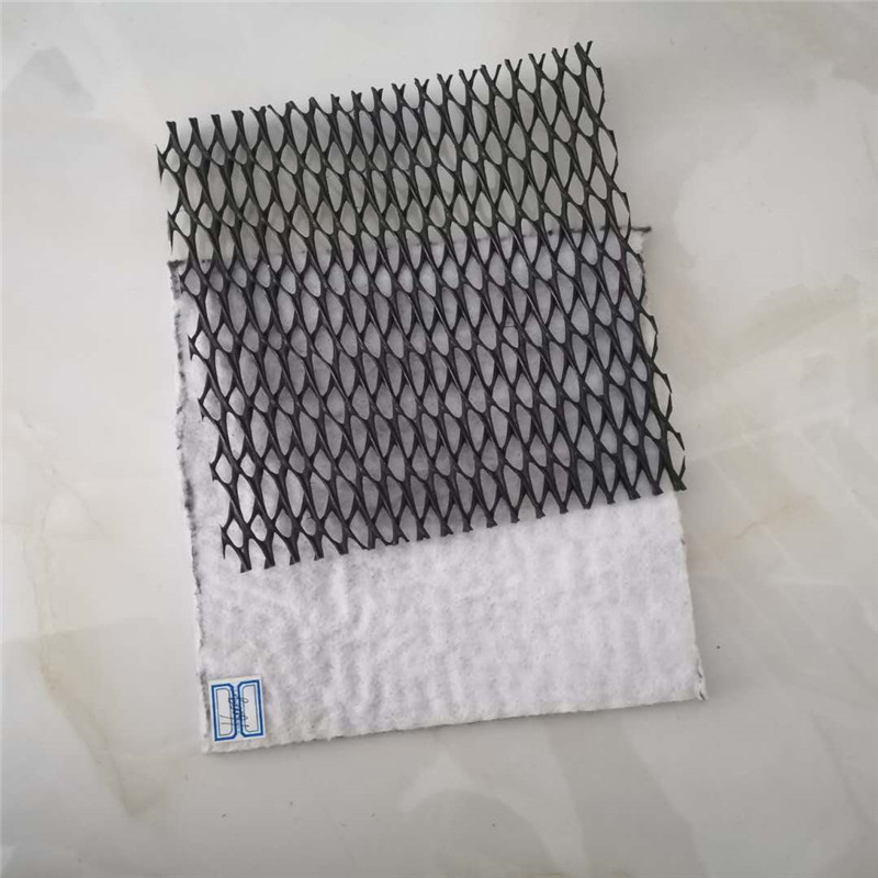 Three-dimensional composite drainage net